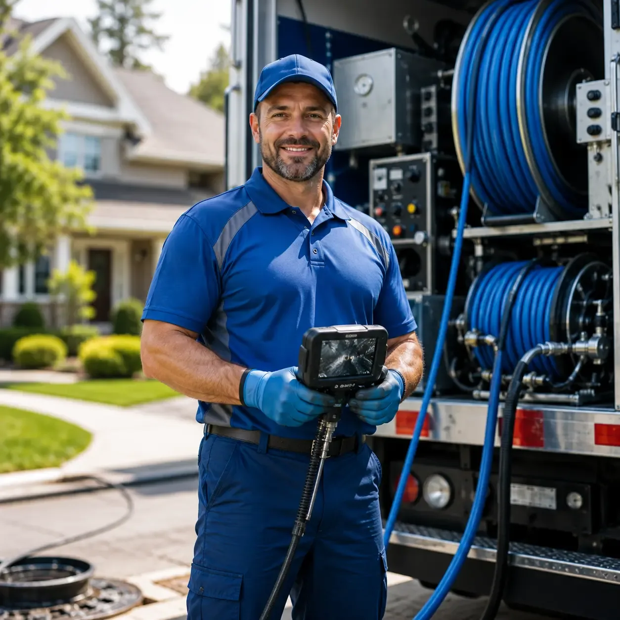 Local outdoor drain cleaning specialists in Byron, IL